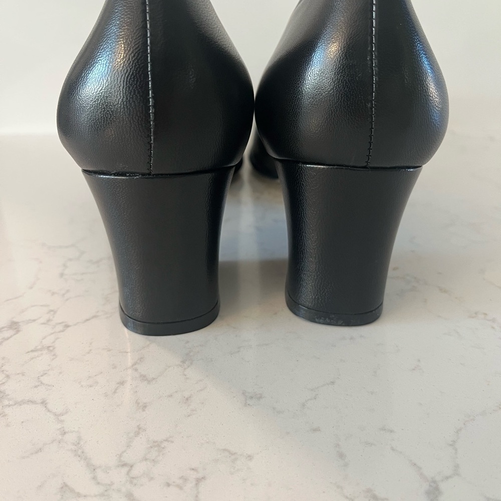 Trotters May Black Heels Size 9.5 N - Picture 4 of 7